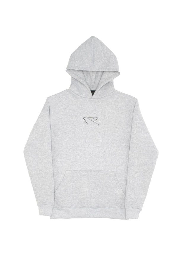 PTRLSM Hoodie - Grey & Black - front